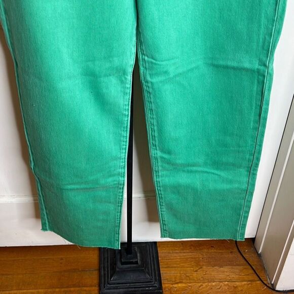 Blank NYC THE BAXTER IN FEELIN' LUCKY Jeans Green Size 27 Nwt - Picture 5 of 10